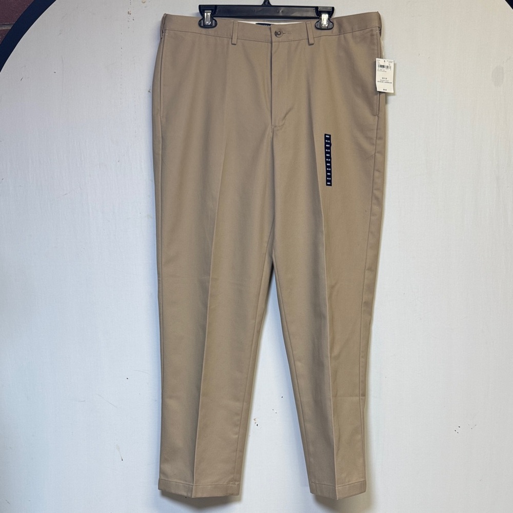 Lands’ End Men’s Traditional Fit Khaki Chino Pants Size 38X32